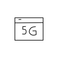 5g Icon Vector