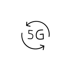 5g Icon Vector