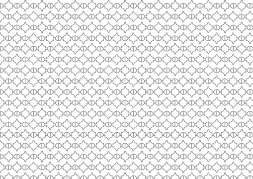 Seamless Abstract Geometric Pattern A meticulously crafted seamless pattern featuring an intricate arrangement of geometric shapes, presenting a harmonious blend of precision and aesthetic appeal. 