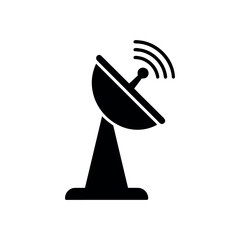 Signal Tower Icon – Minimal Wireless and Network Symbol