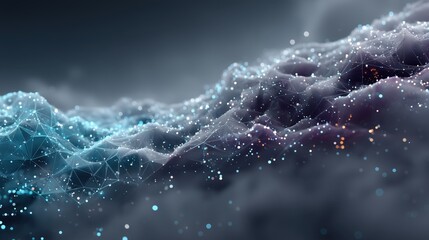 Free abstract futuristic technology background template