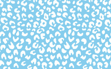 Abstract modern leopard seamless pattern. Animals trendy background. Color decorative vector stock illustration for print, card, postcard, fabric, textile. Modern ornament of stylized skin.