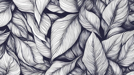 Radiant Autumn Leaves Composition in Vibrant Orange and Yellow Hues