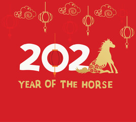 Happy Chinese New Year Lunar New Year 2026 Year of the Horse