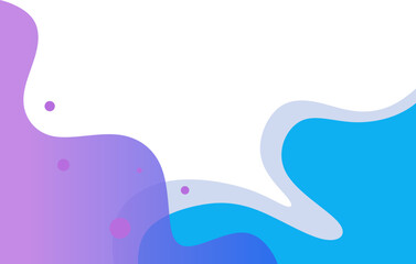 Abstract Gradient Blob Footer