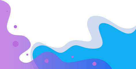 Abstract Gradient Blob Footer