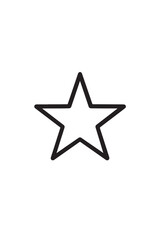 Obraz premium Vector Icons Bold Outline on White Background