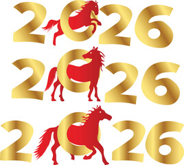 Happy Chinese New Year Lunar New Year 2026 Year of the Horse