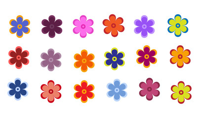 spring flowers vector illustration, spring flower clip art design, spring flower bouquet vector, flowers, at, design, illustration, symbol, red, blue, and orange sprung flower vector illustration, 