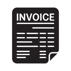 Invoice Sheet Accounting Paper Icon
