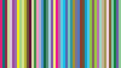 Obraz premium Colorful Vertical Stripes Abstract Background Graphic Design Resource Backdrop Texture