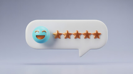 Achieve five star customer satisfaction ratings and happy feedback with this simple icon