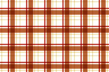 Christmas Red Yellow Brown Check Plaid Patterns. Rustic Xmas Seamless Pattern Background.