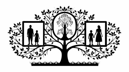 Cherished family memories preserved in a beautiful tree of life art, celebrating love and togetherness, a timeless keepsake that captures familial bonds