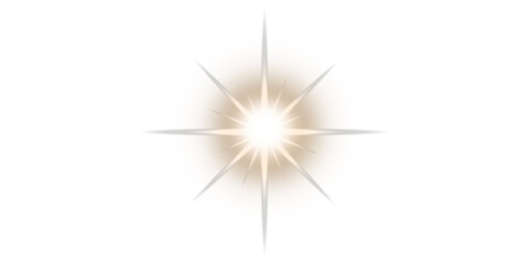 Abstract light burst starburst design