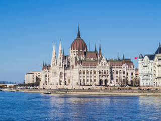 Fototapeta premium Hungarian Parliament Building, Budapest