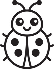 Obraz premium funny cartoon bug