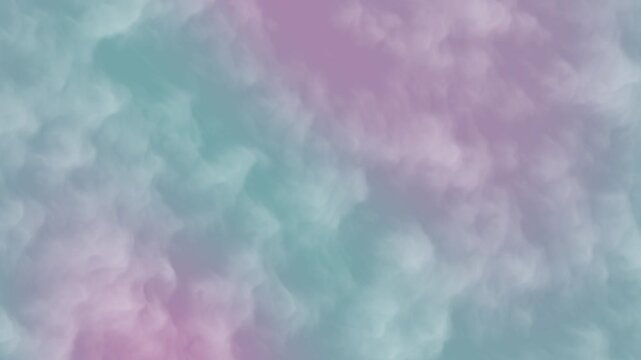 Abstract smoky cloud of pale purple and blue ideal for backgrounds, textures, and design projects with a dreamy aesthetic.