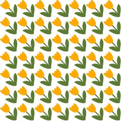 seamless pattern with flowers