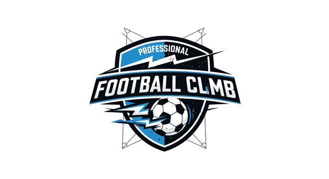 Professional Football Club logo with a soccer ball and lightning bolts.