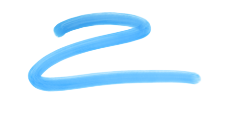 Light blue marker line swirl scribble card education bold school