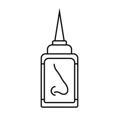 Nasal Spray icon desigbn