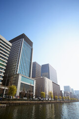 Obraz premium 東京丸の内のビル群