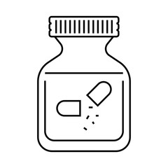 Painkiller icon desigbn