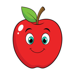 A bright, juicy apple with a smooth red skin, crisp texture, and sweet-tart flavor, perfect for snacking, baking, or enjoying fresh from the tree.
