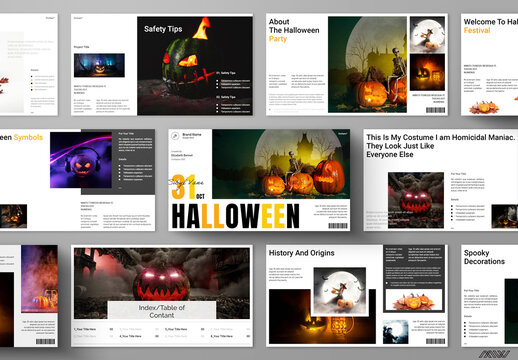 The Halloween Presentation Template
