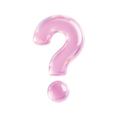 pink question mark
