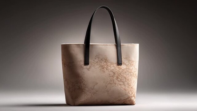 Simple Style Tote Bag Showcases Fashion Trends