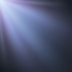Abstract Sun Rays on Dark Background..