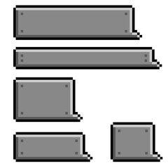 ドット絵　メタルのコピースペース