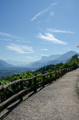 Der Marlinger Waalweg, S&uuml;dtirol
