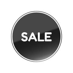 光沢のあるアイコン_SALE_Fredoka font_線囲み丸型_BLACK