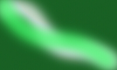 Green Light Flow Abstract Background