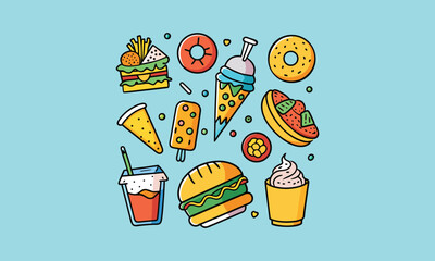 Modern Agriculture Truck and Fields