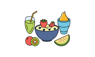 Fresh Farm Tractor Scene