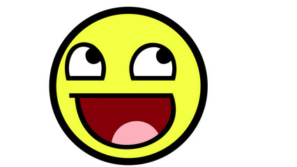 Funny Meme Face Emoji  Classic Internet Reaction Smile