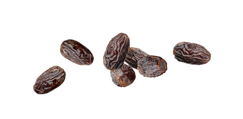 Big Dates Isolated. Date Palm Fruits