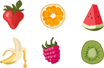 Colorful Fruit Fusion Art Set