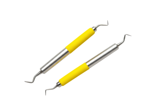 Isolated Dental tools on seamless background, a dental examination tool, dentist equipment