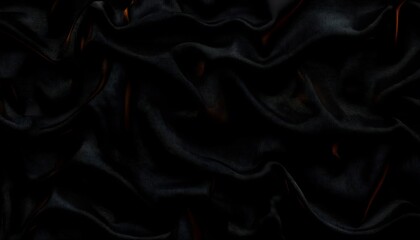 Fototapeta premium Abstract background with intricate black velvet texture.