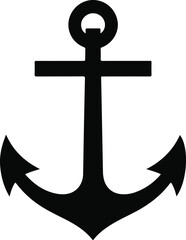 Anchor Cross illustration,  religious cross silhouette, Jesus Christ Clipart, Christian Cross Design