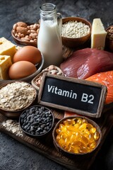 Vitamin B12 Rich Foods: Salmon, Chicken, Milk, Cheese, Eggs, Bread, and Whole Grains