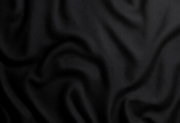Obraz premium black satin background, wallpaper, render texture