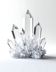 Quartz crystal cluster