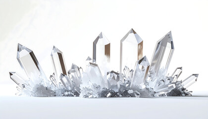 Quartz crystal cluster