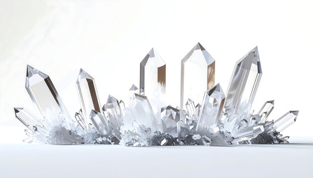 Quartz crystal cluster